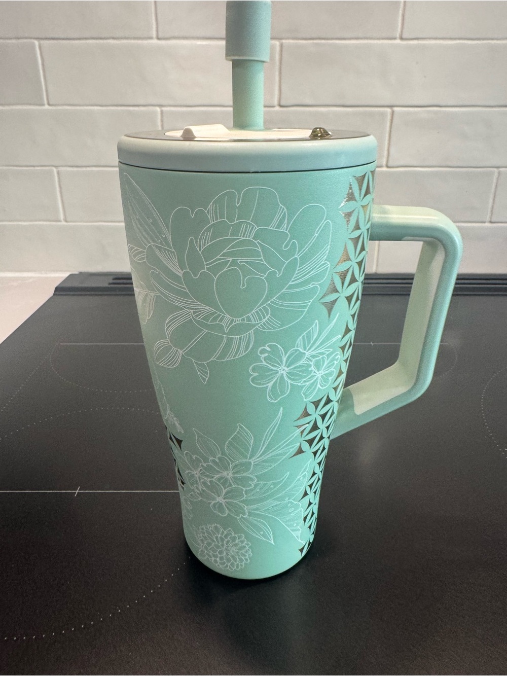 30 oz Golden Blooms Brumate